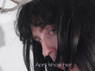 april_show_her Vidéo de lesbienne