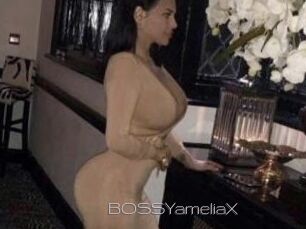 BOSSYameliaX Vidéo de lesbienne