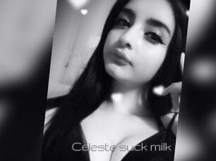 Celeste_suck_milk