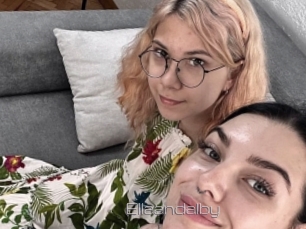 ellaandalby Vidéo de lesbienne