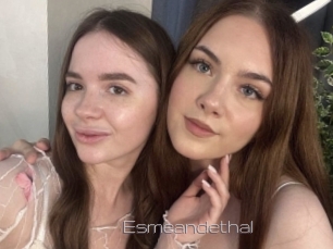 esmeandethal Vidéo de lesbienne