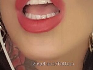 RoseNeckTattoo